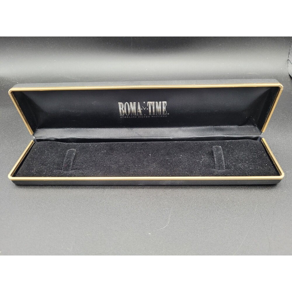 Vintage Boma Time Watch Box Presentation Case ONLY